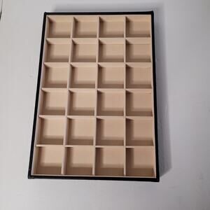 Versatile Jewelry Organizer Tray - 9x13.5" with 2x2" Slots
